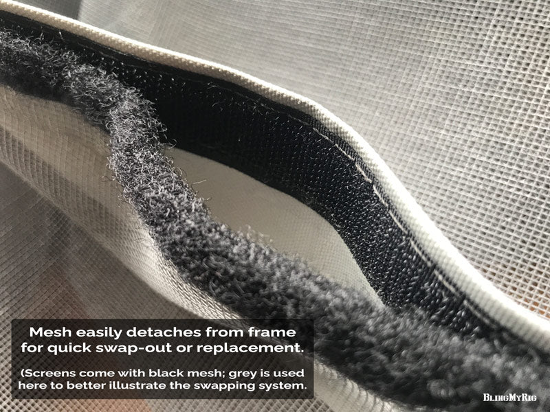 Stay-Put Insect Bug Screens - Bling My Rig